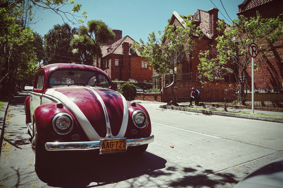 A street in Bogotá
