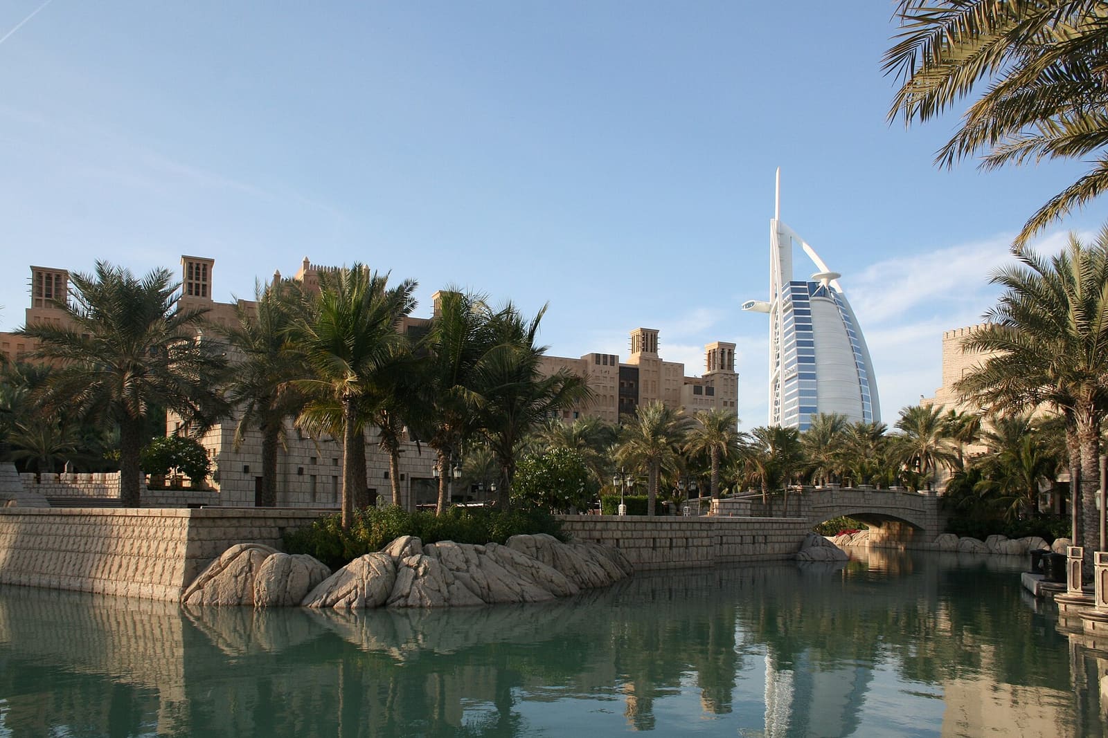 Madinat Jumeirah and Burj Al Arab